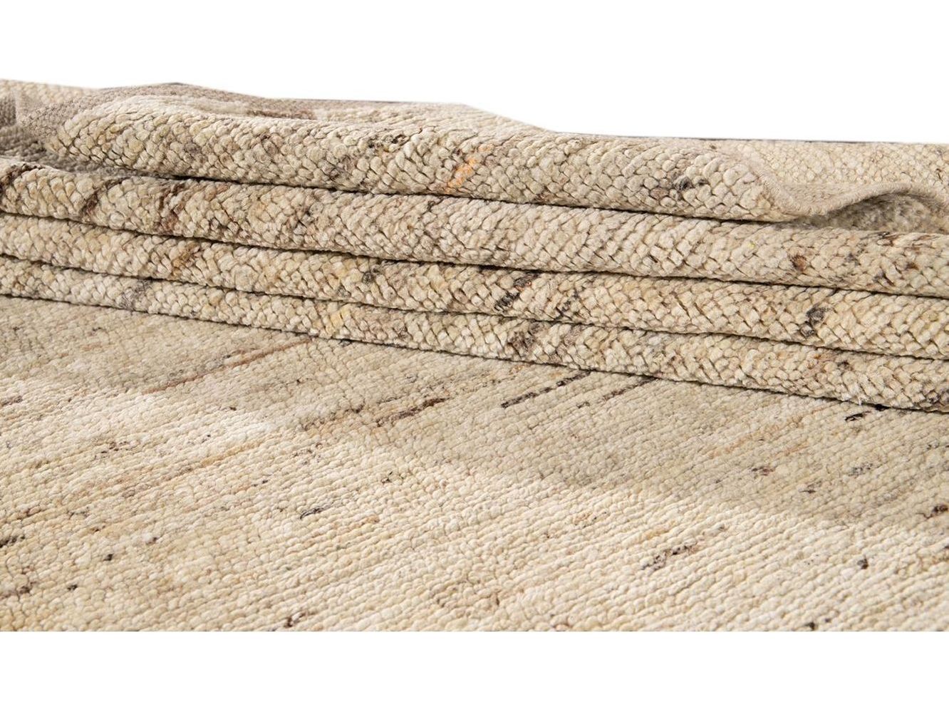 Modern Moroccan-Style Wool Rug 8 X 10