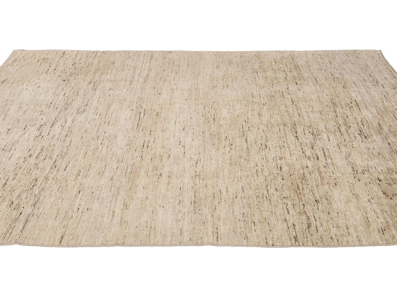 Modern Moroccan-Style Wool Rug 8 X 10