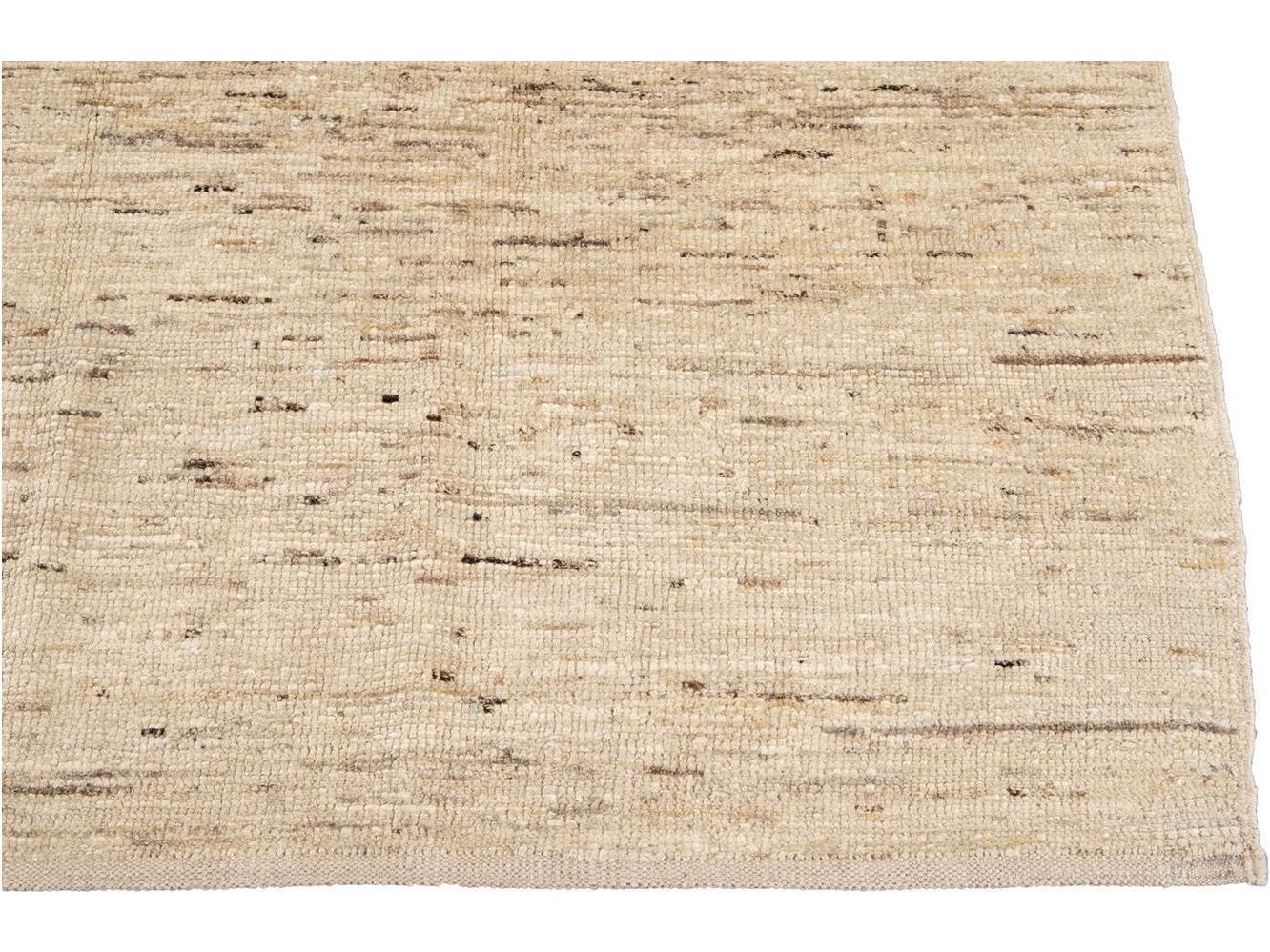 Modern Moroccan-Style Wool Rug 8 X 10