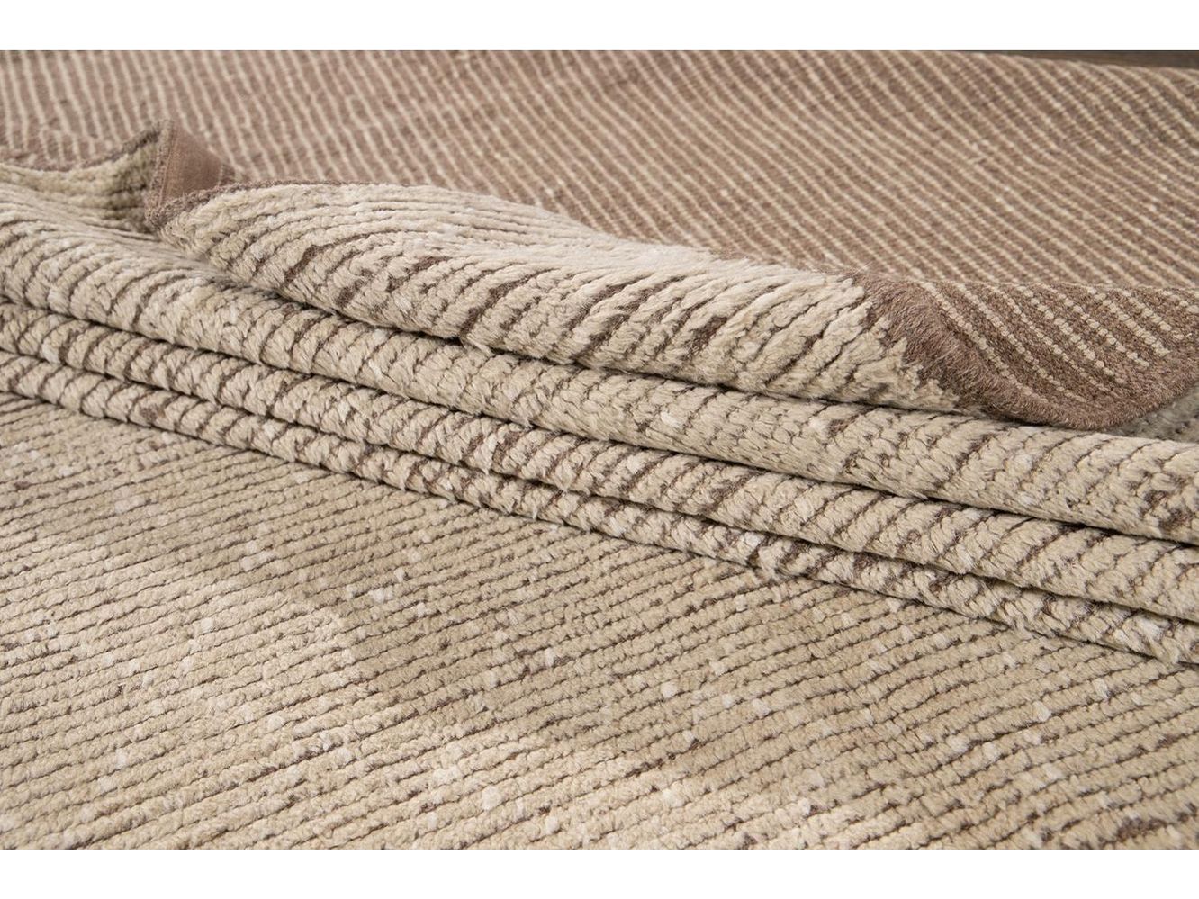 Modern Moroccan-Style Wool Rug 10 X 14