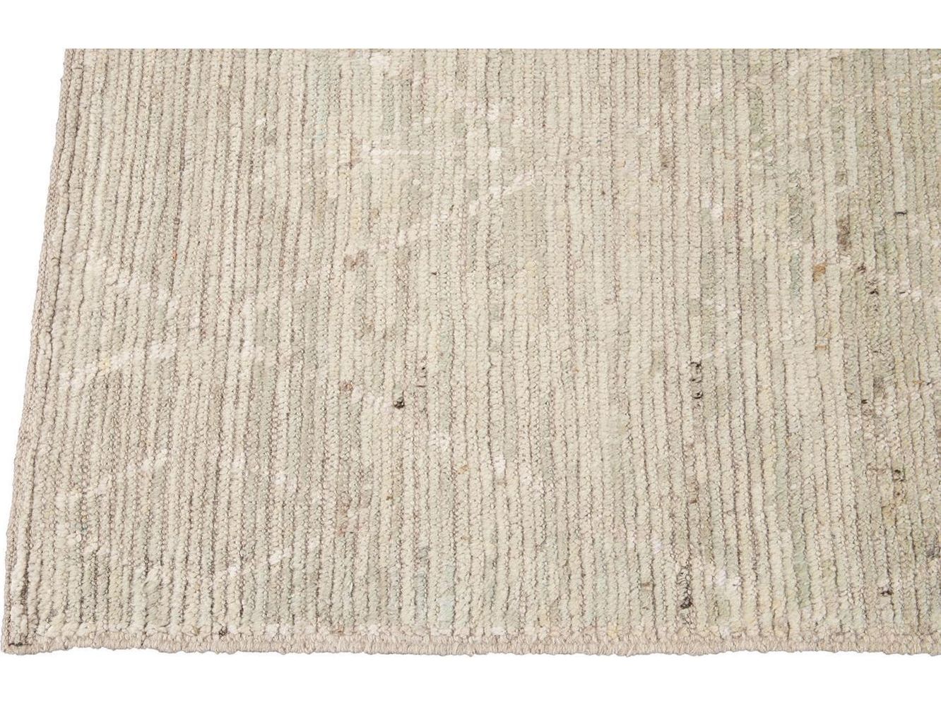 Modern Moroccan-Style Wool Rug 9 X 11