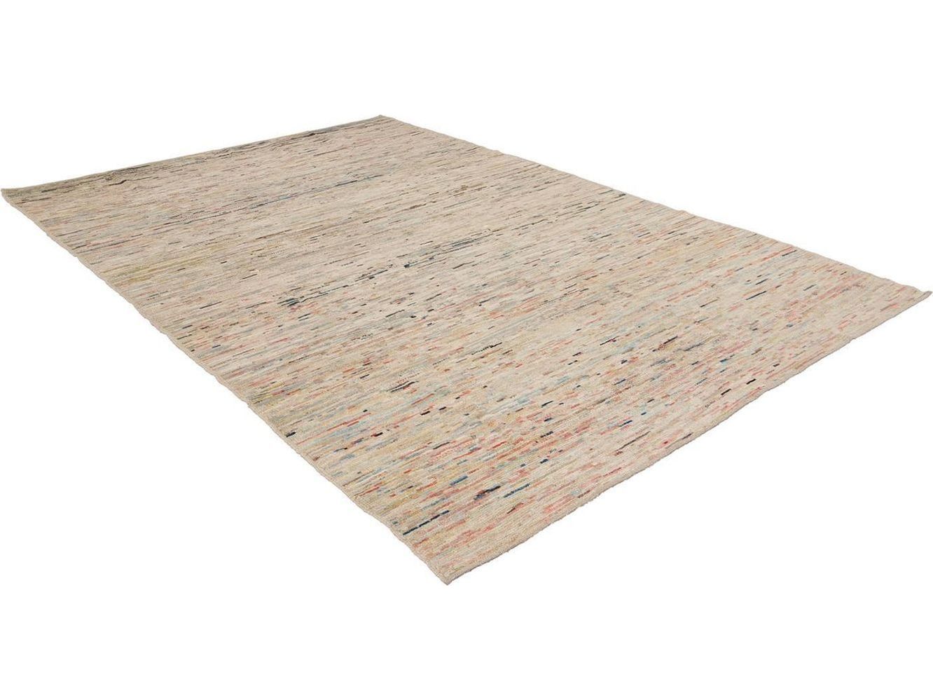 Modern Moroccan-Style Wool Rug 8 X 11