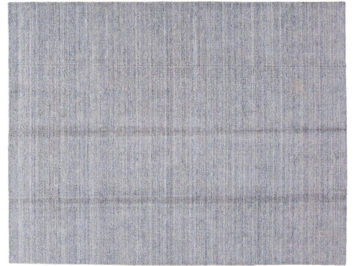 Modern Bamboo & Silk Groove Rug 9 X 12