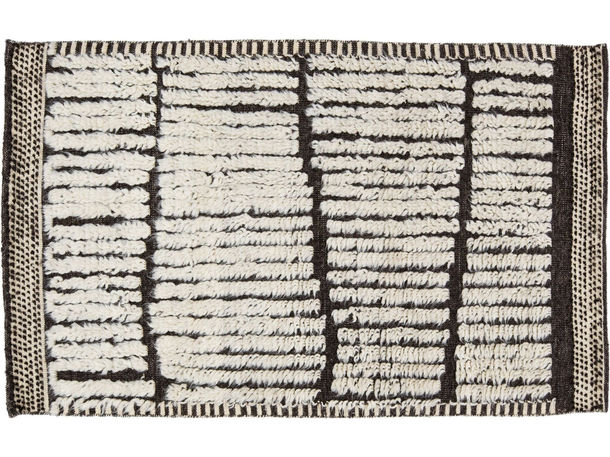 Modern Moroccan Wool Custom Rug