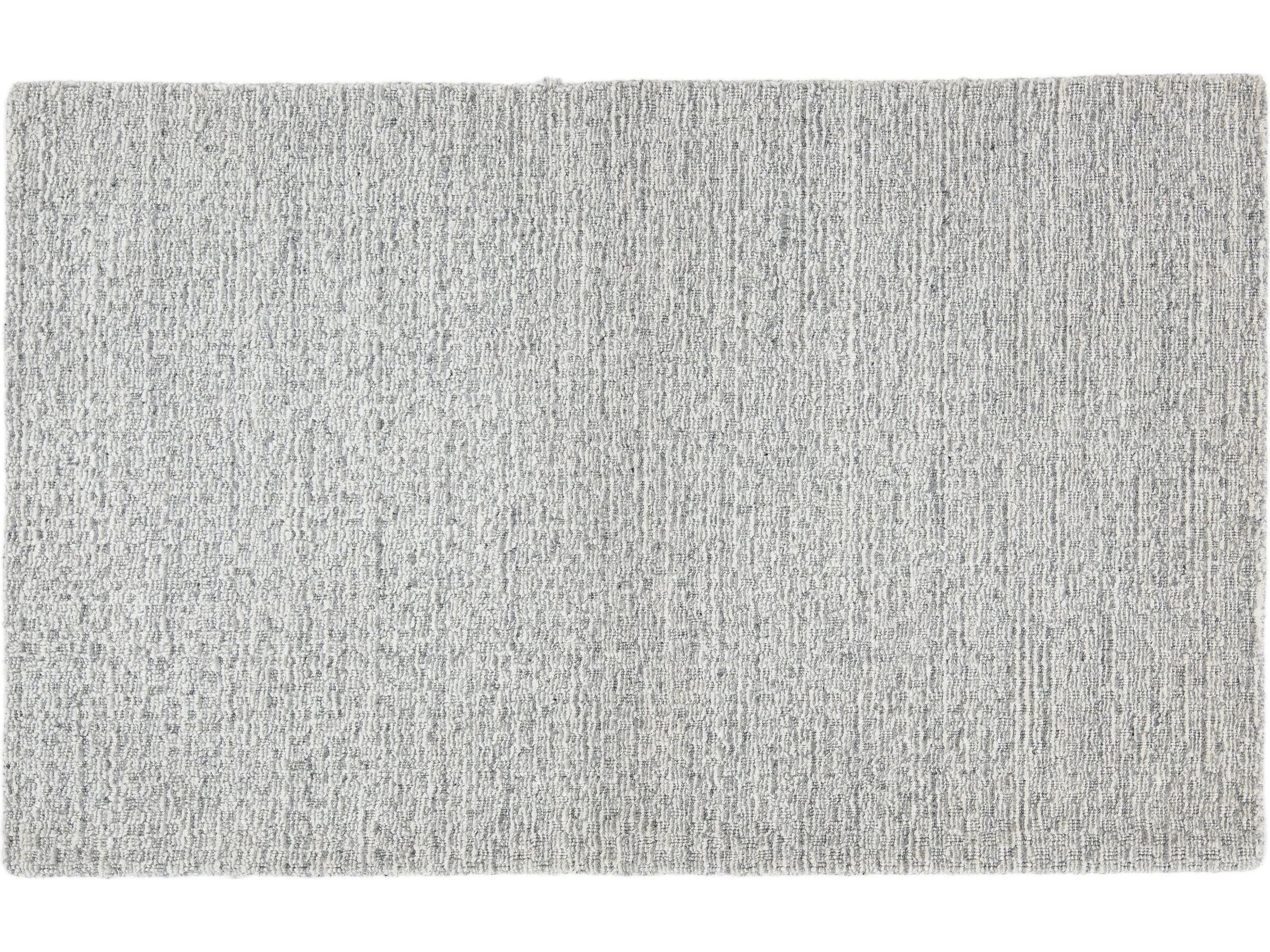 Modern Solid Custom Wool Rug