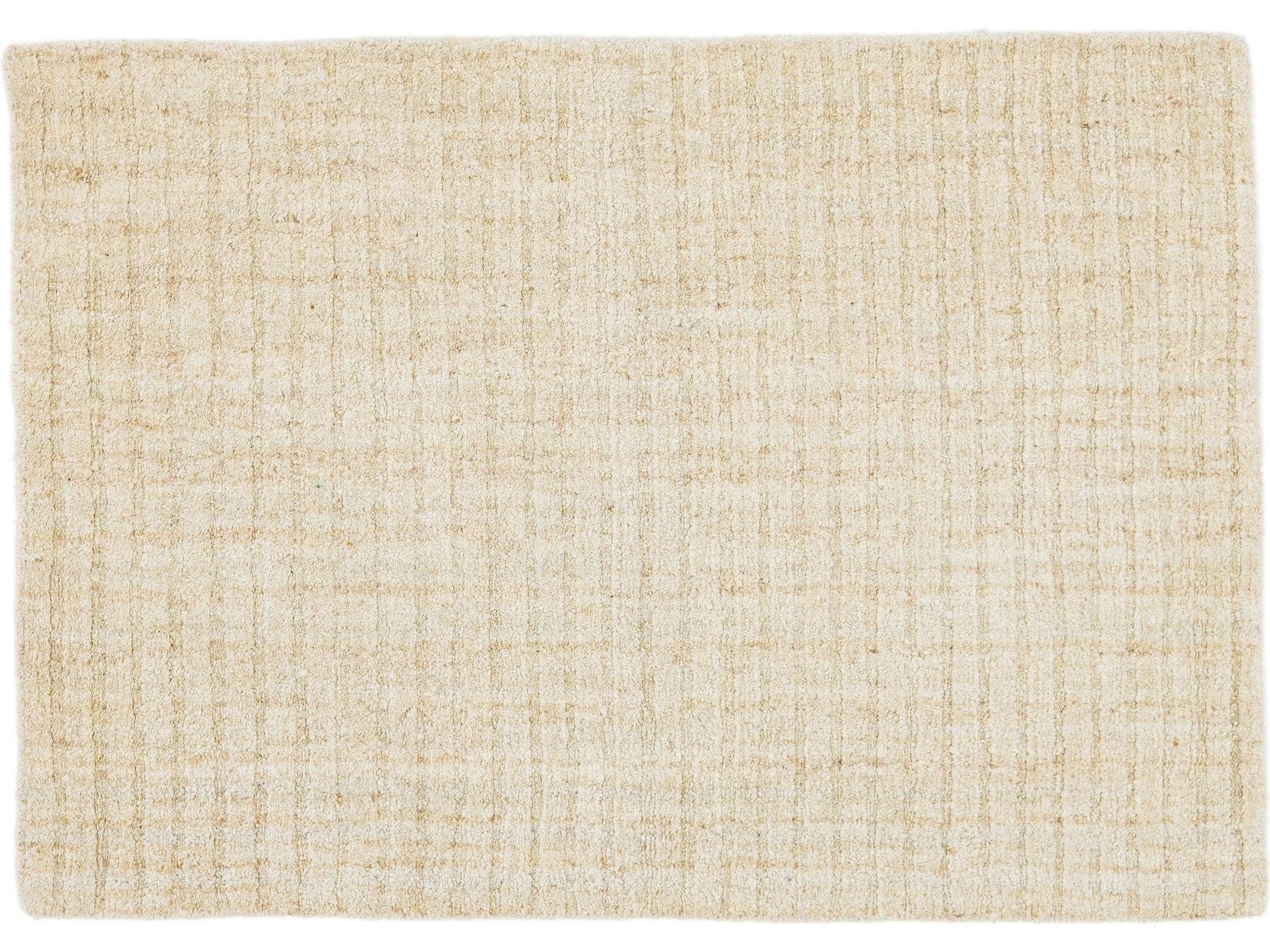 Modern Geometric Custom Wool Rug