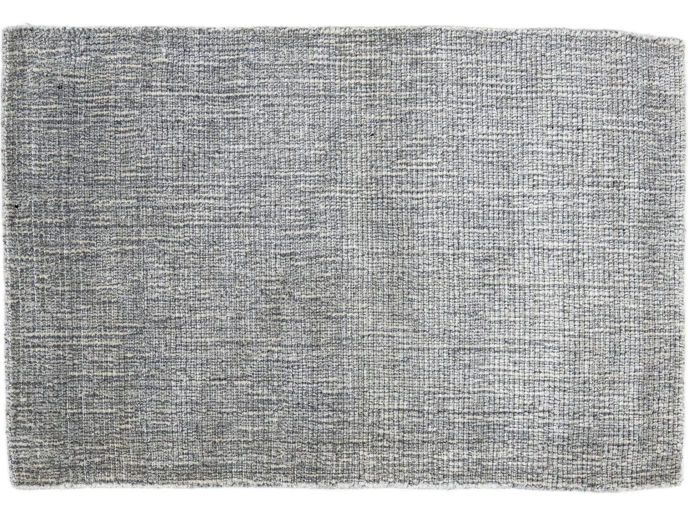 Modern Solid Custom Wool Rug