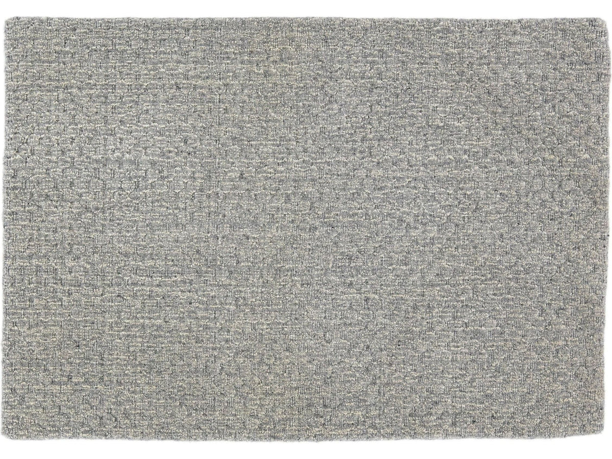 Modern Textured Wool Custom Rug