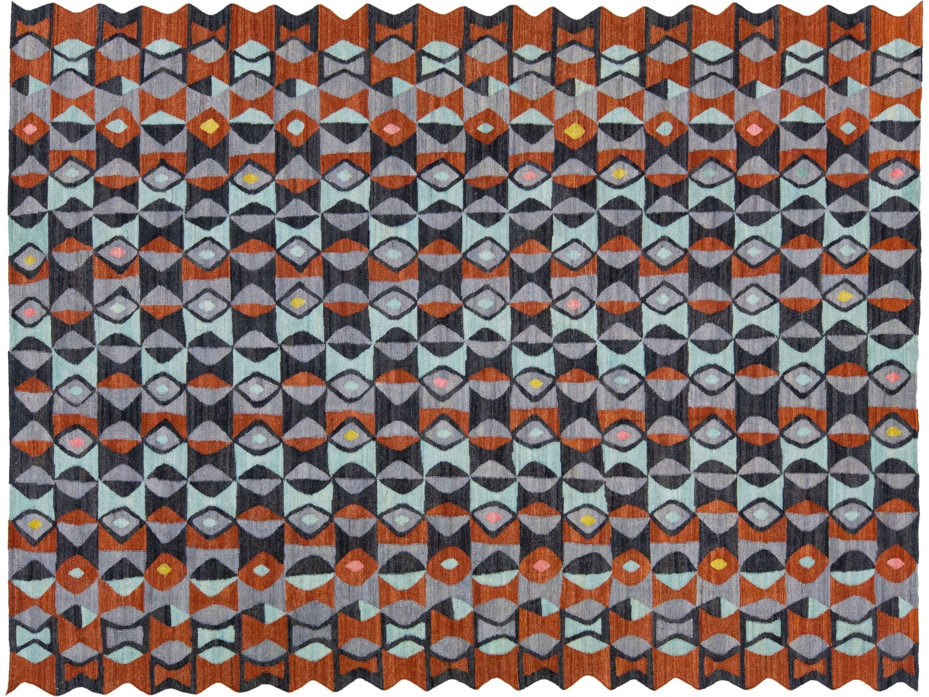 modern flat-weave Kilim 