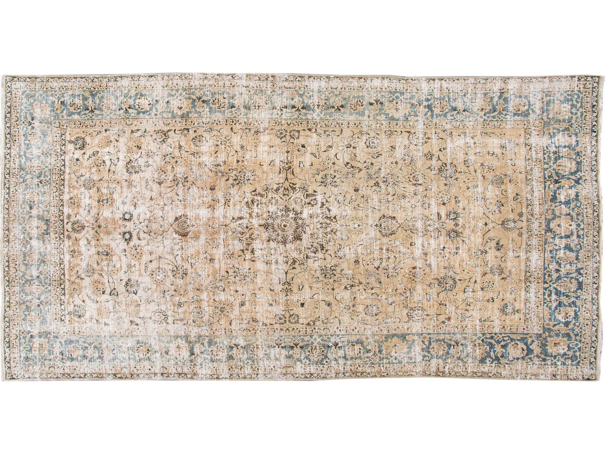 Antique Malayer Wool rug 10 X 20