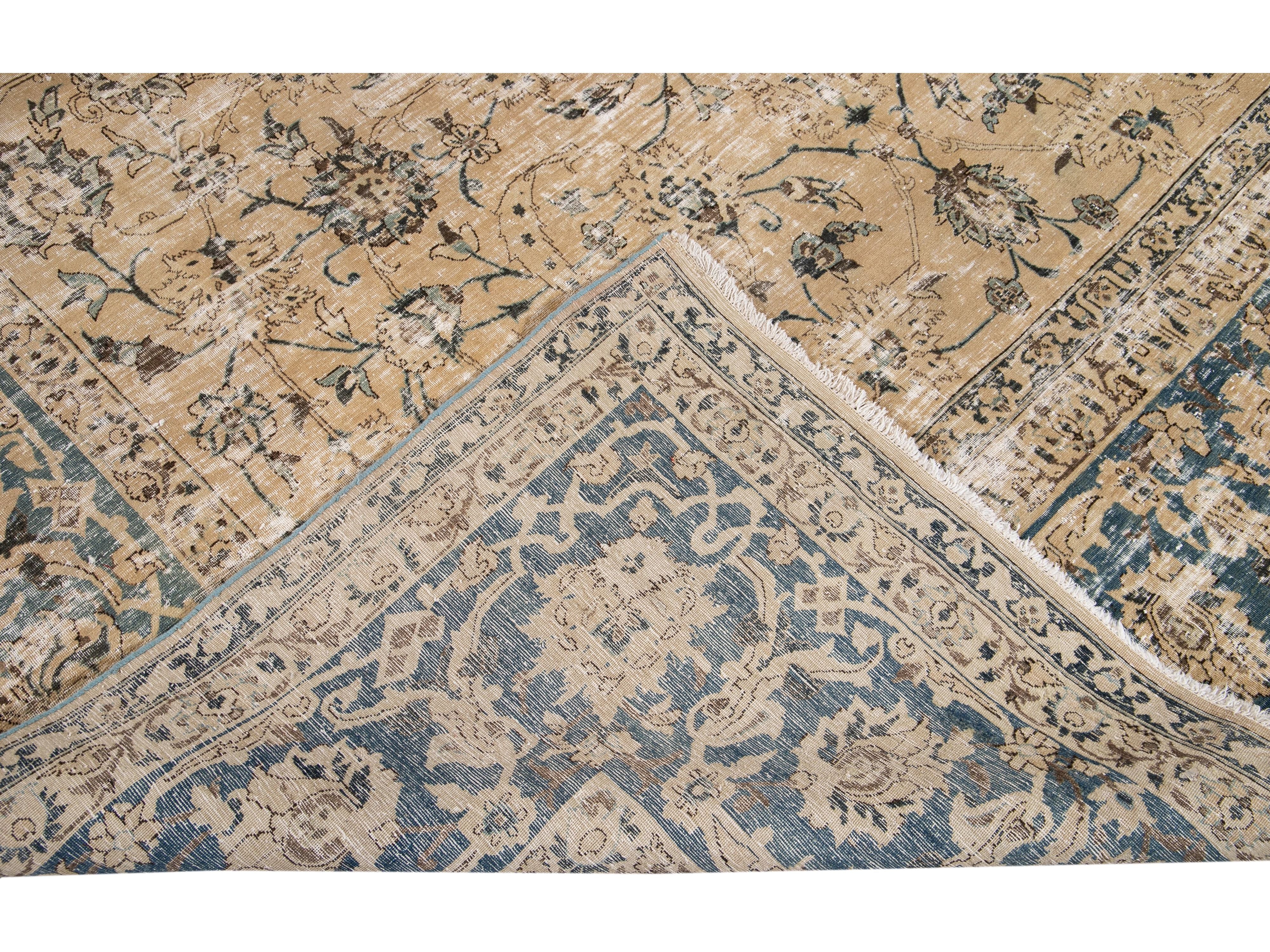 Antique Malayer Wool Runner 10 X 20