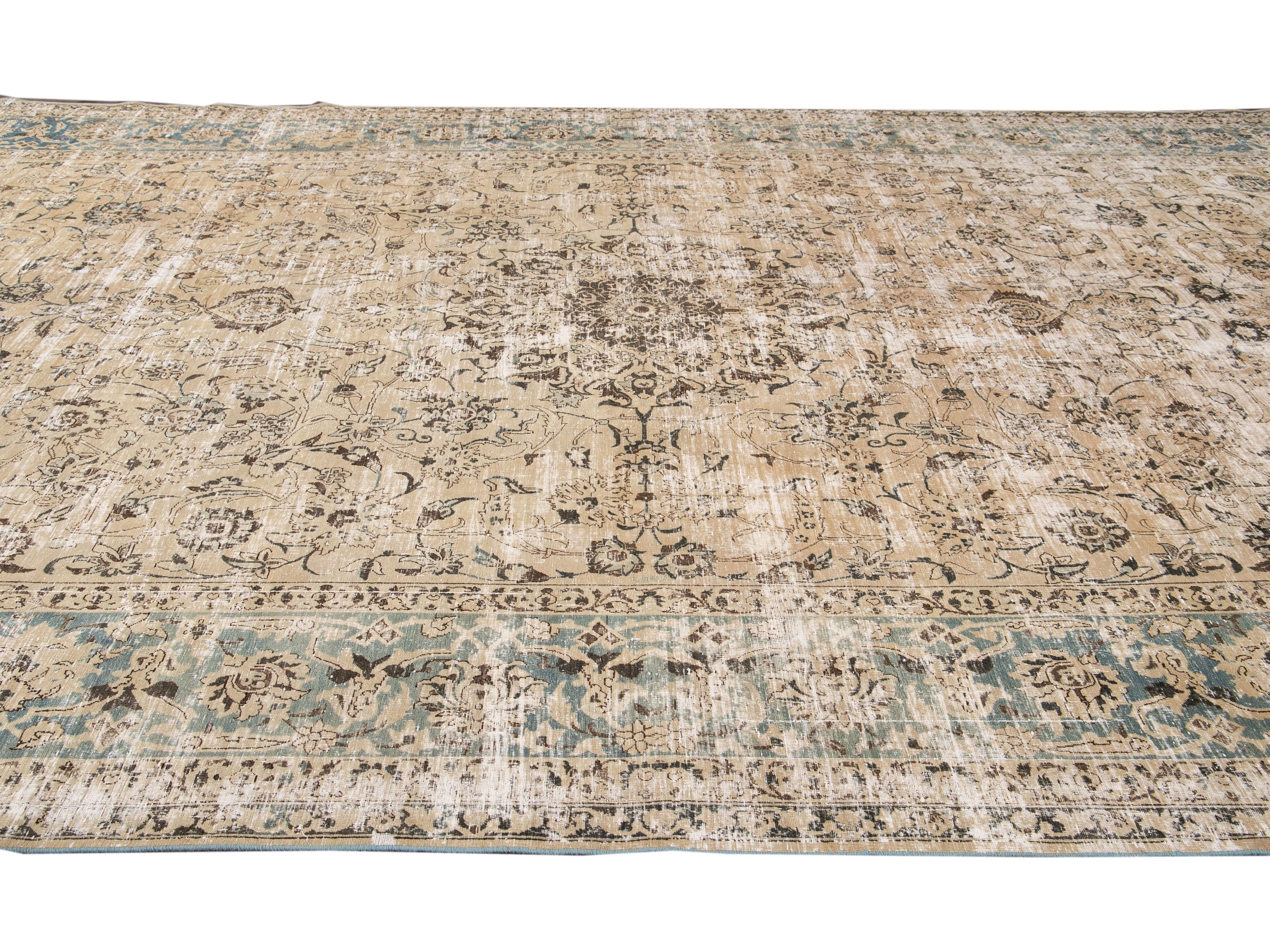 Antique Malayer Wool Runner 10 X 20