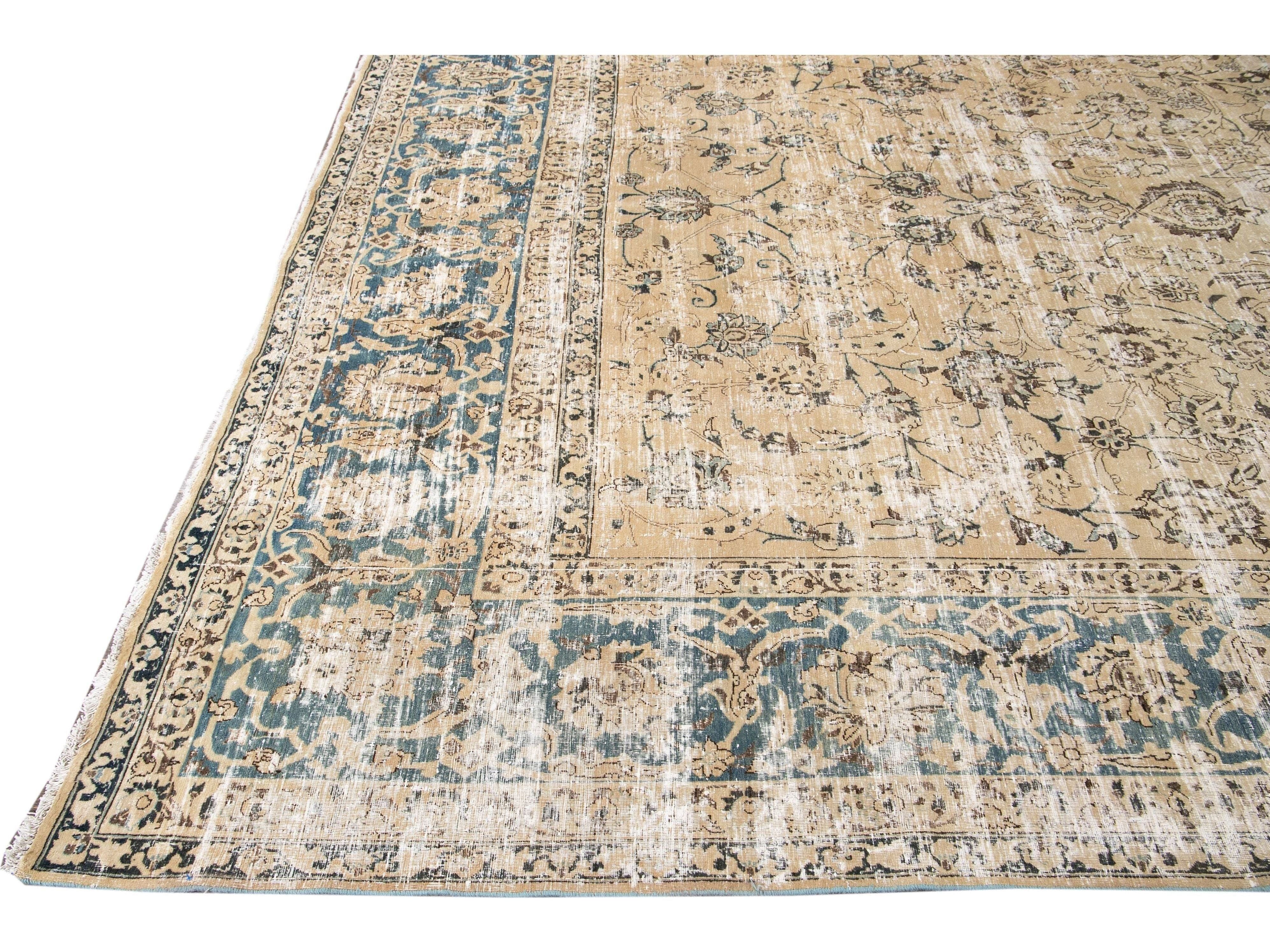 Antique Malayer Wool Runner 10 X 20