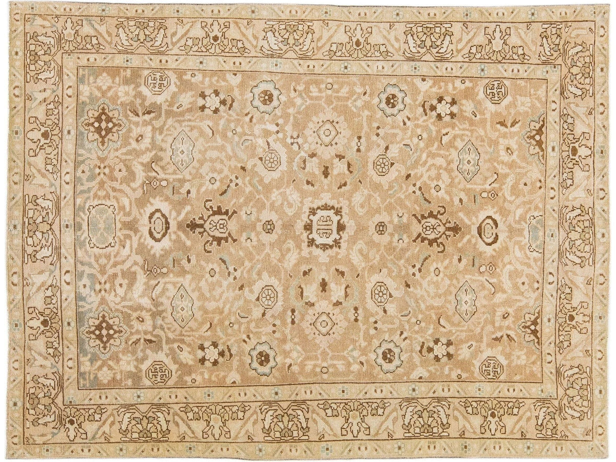 Antique Malayer Wool Rug 6 X 7