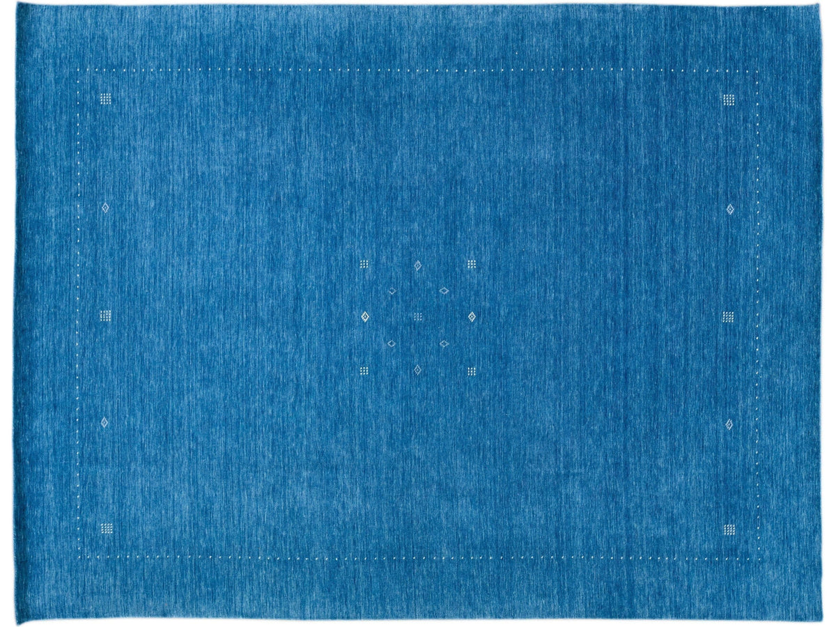 Modern Gabbeh Wool Rug 9 X 12