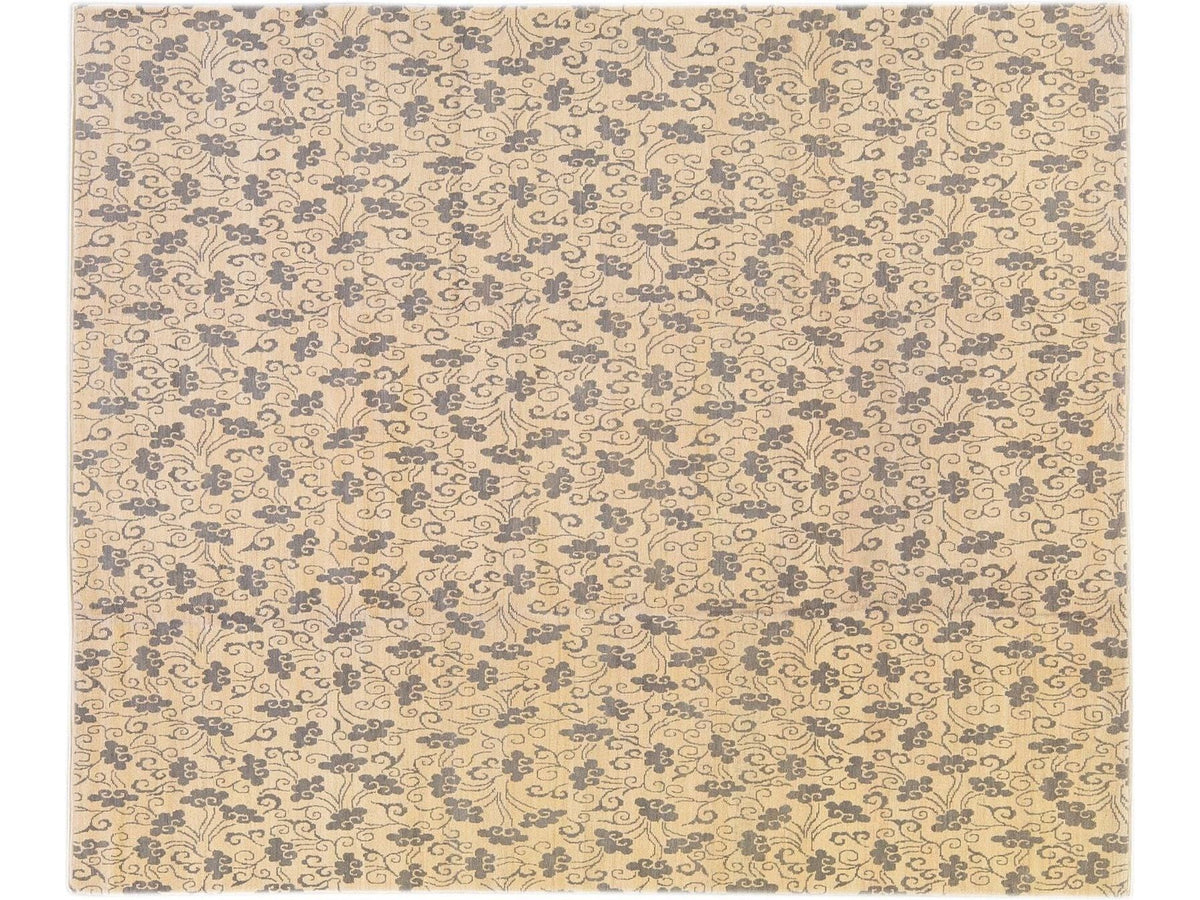 Modern Tibetan Wool Rug 8 X 10