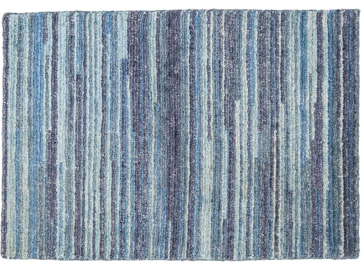 Modern Wool and Silk Custom Rug