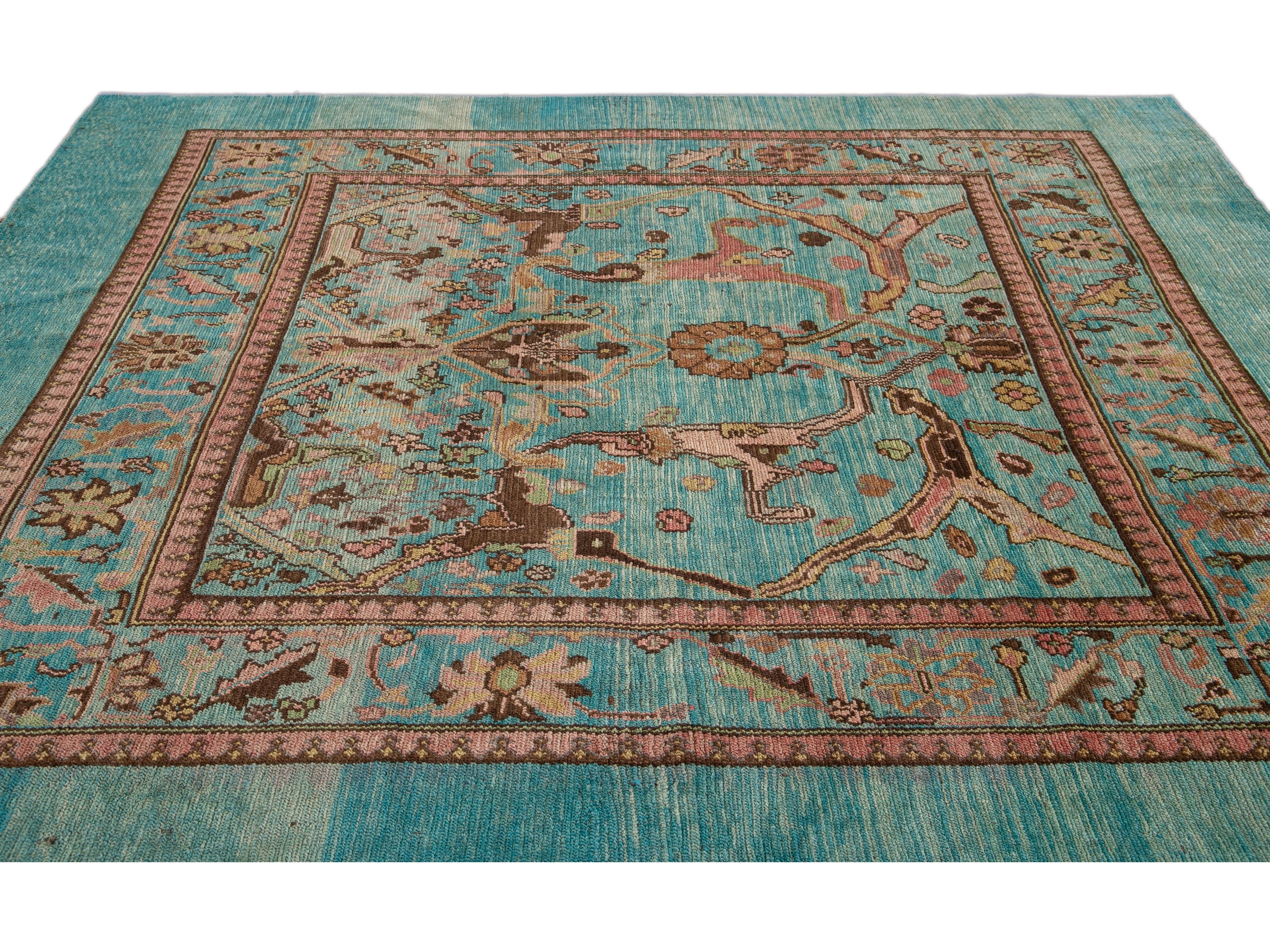 Modern Revival Wool Rug 7 X 8