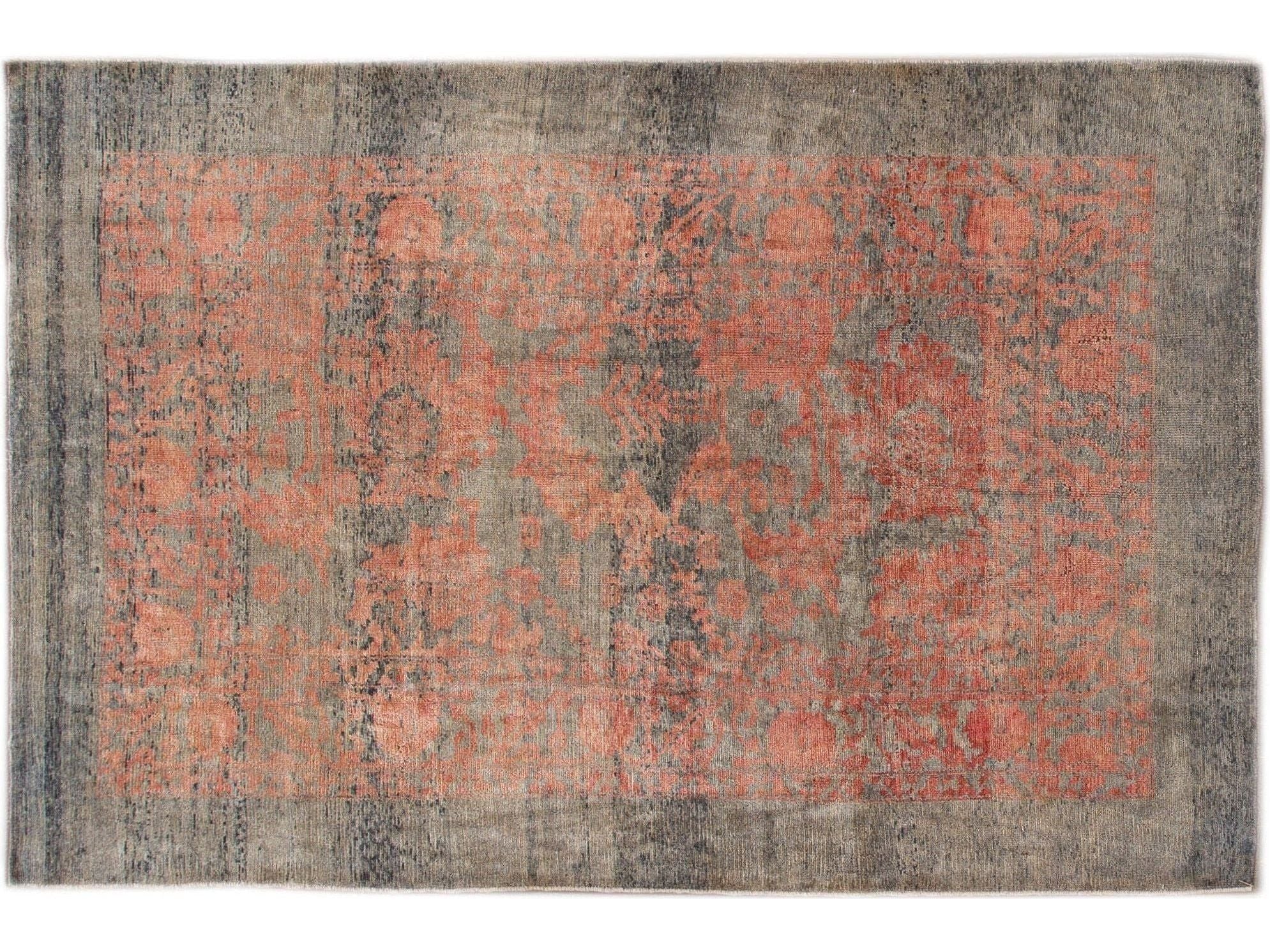 Modern Revival Wool Rug 6 X 10