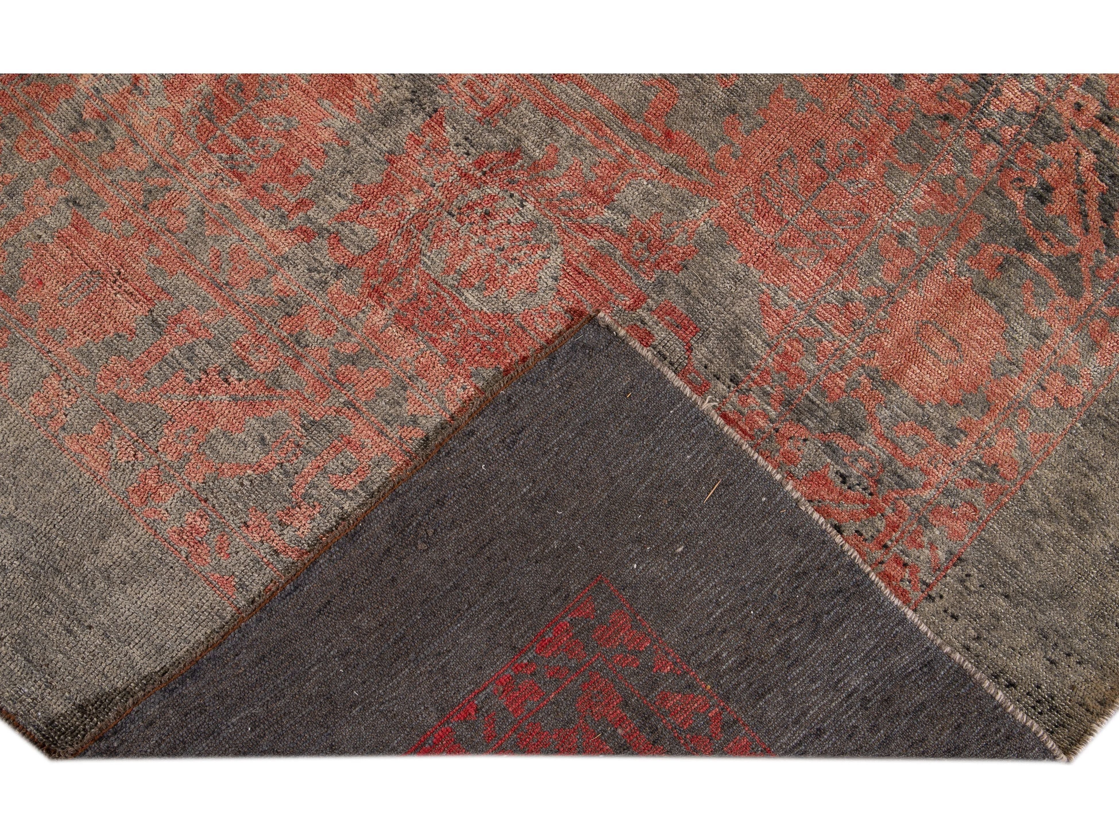 Modern Revival Wool Rug 6 X 10