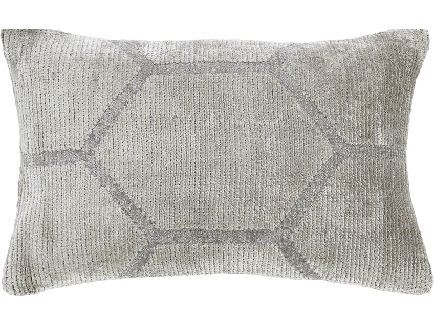Modern Pearl Gray Throw Pillow