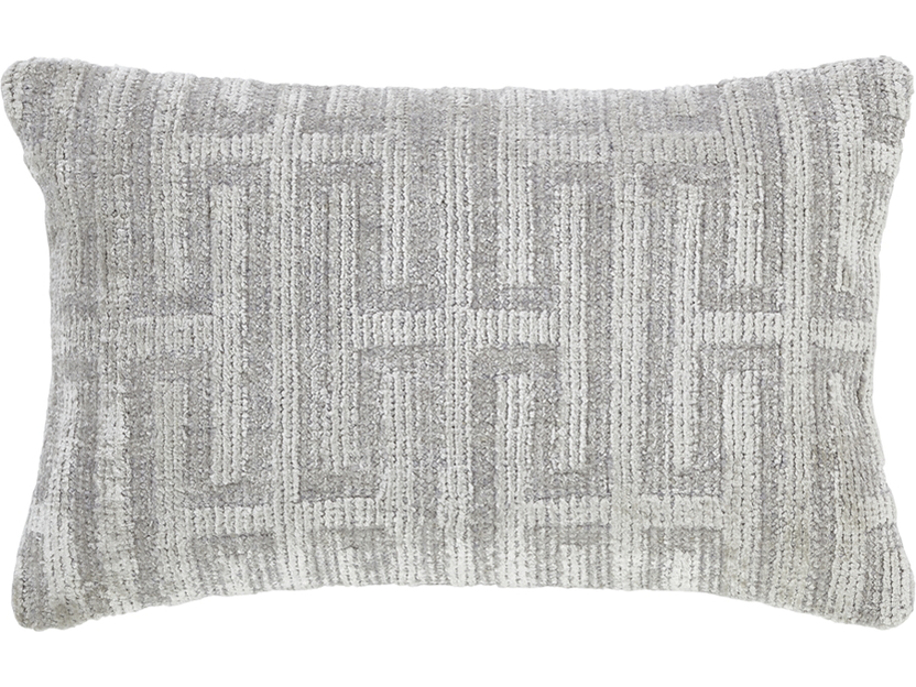 Modern Pearl Gray Throw Pillow