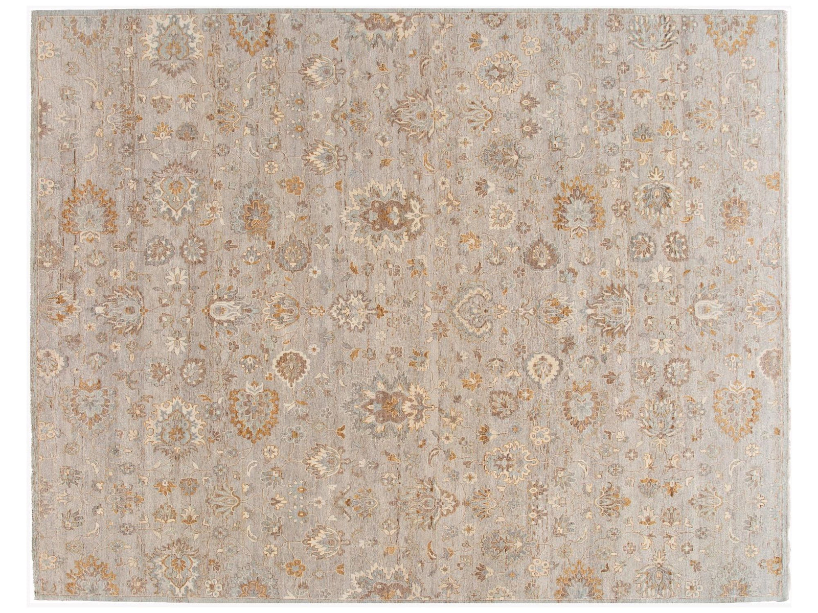 Modern Indian Artisan Wool Rug 12 X 15