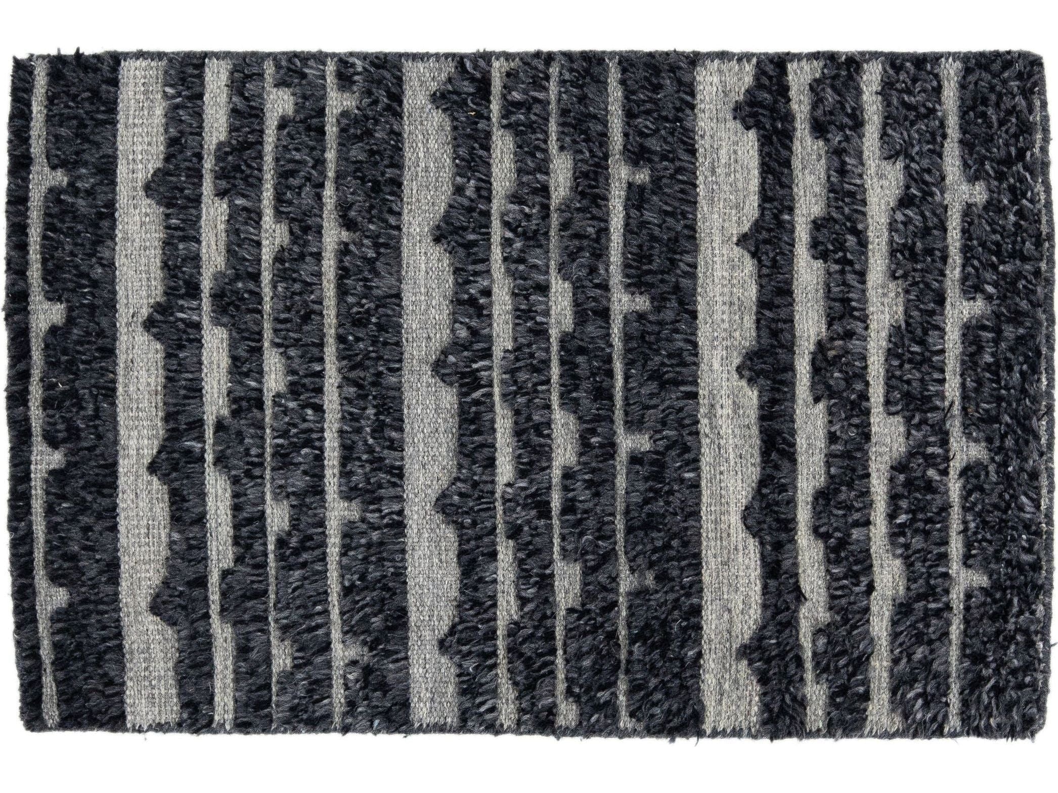 Modern Moroccan Style Custom Wool Rug