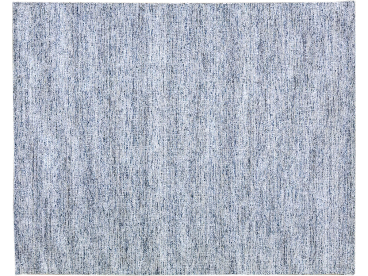 Modern Bamboo & Silk Groove Rug 8 X 10