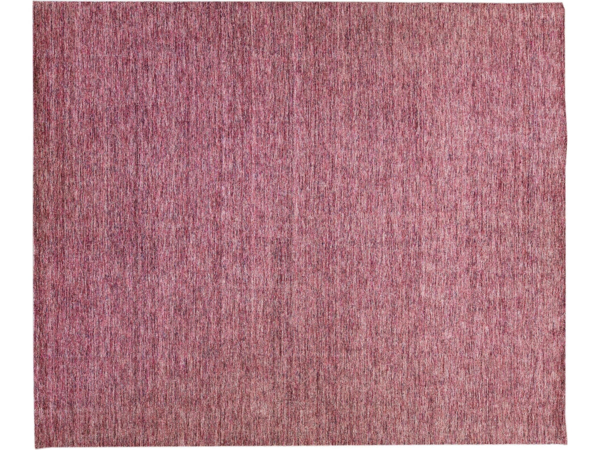 Modern Bamboo & Silk Groove Rug 12 X 15
