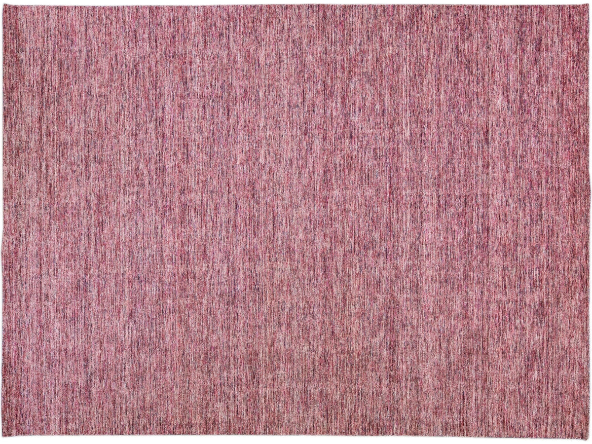 Modern Bamboo & Silk Groove Rug 9 X 12