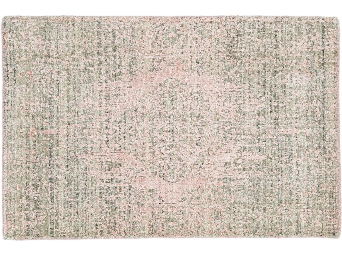 Modern Wool and Silk Custom Rug