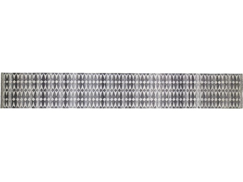Modern Scandinavian Style Wool Runner 3 X 22