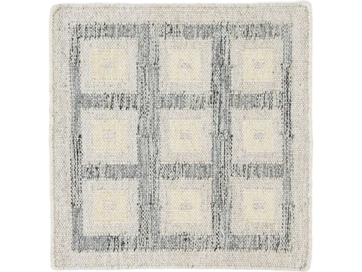 Modern Scandinavian Style Wool Custom Rug