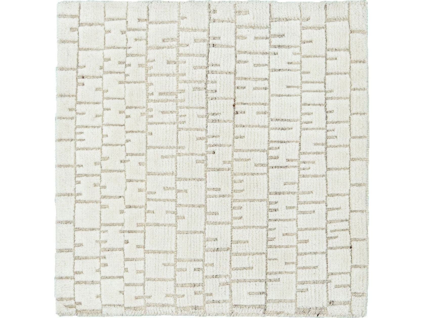 Modern Texture Style Custom Wool Rug
