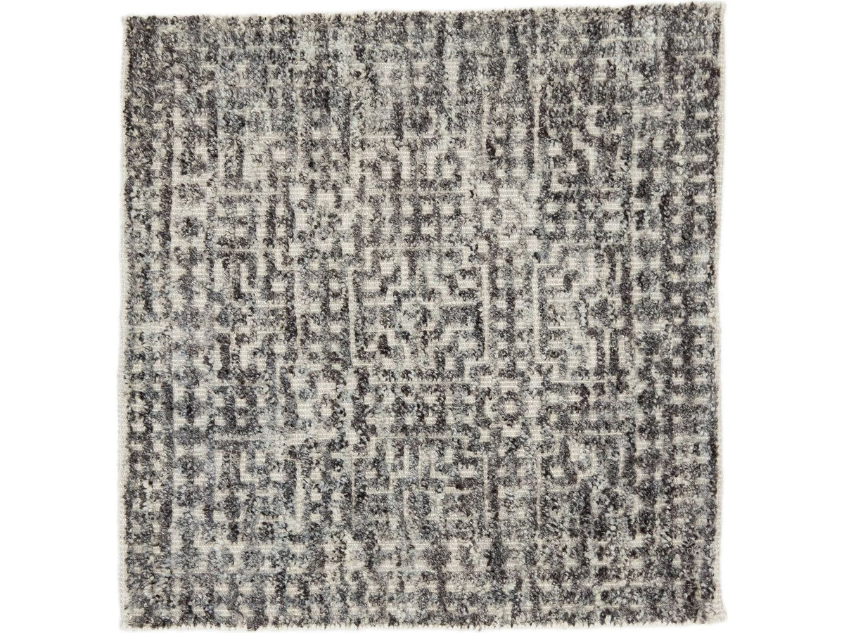 Modern Moroccan Wool Custom Rug