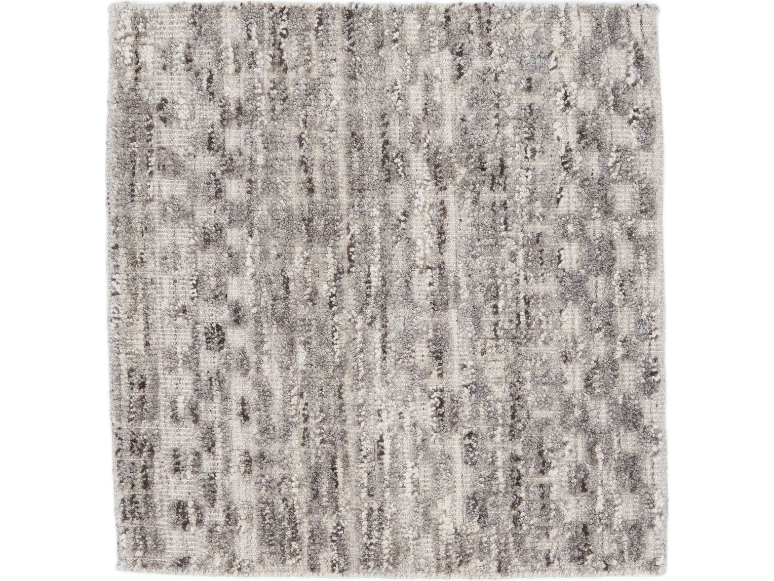 Modern Moroccan Style Custom Wool Rug