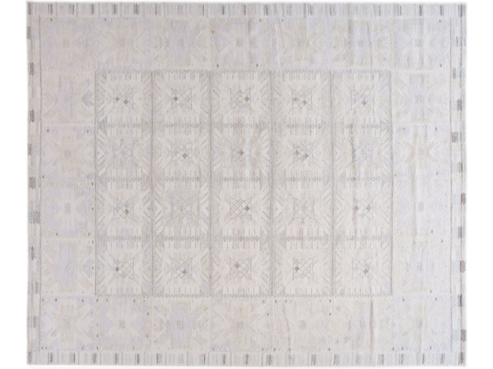 Modern Swedish Wool Rug 12 X 14