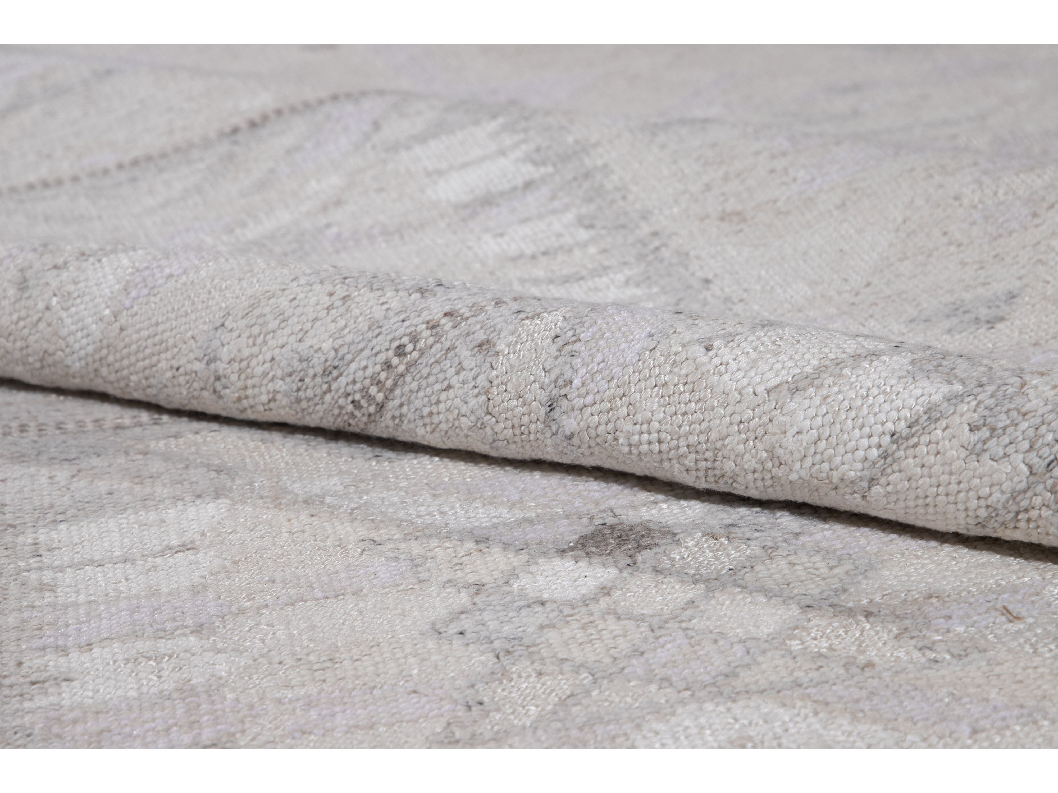 Modern Swedish Style Wool Rug 12 X 14