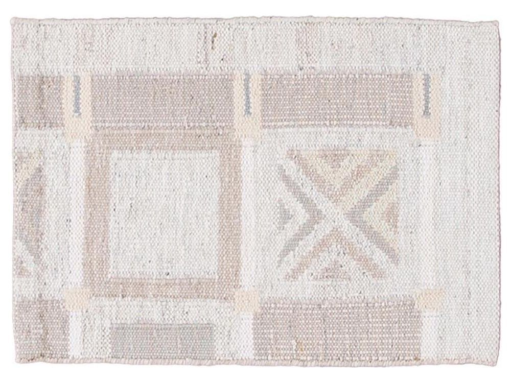 Wool Scandinavian-style Kilim Custom Rug