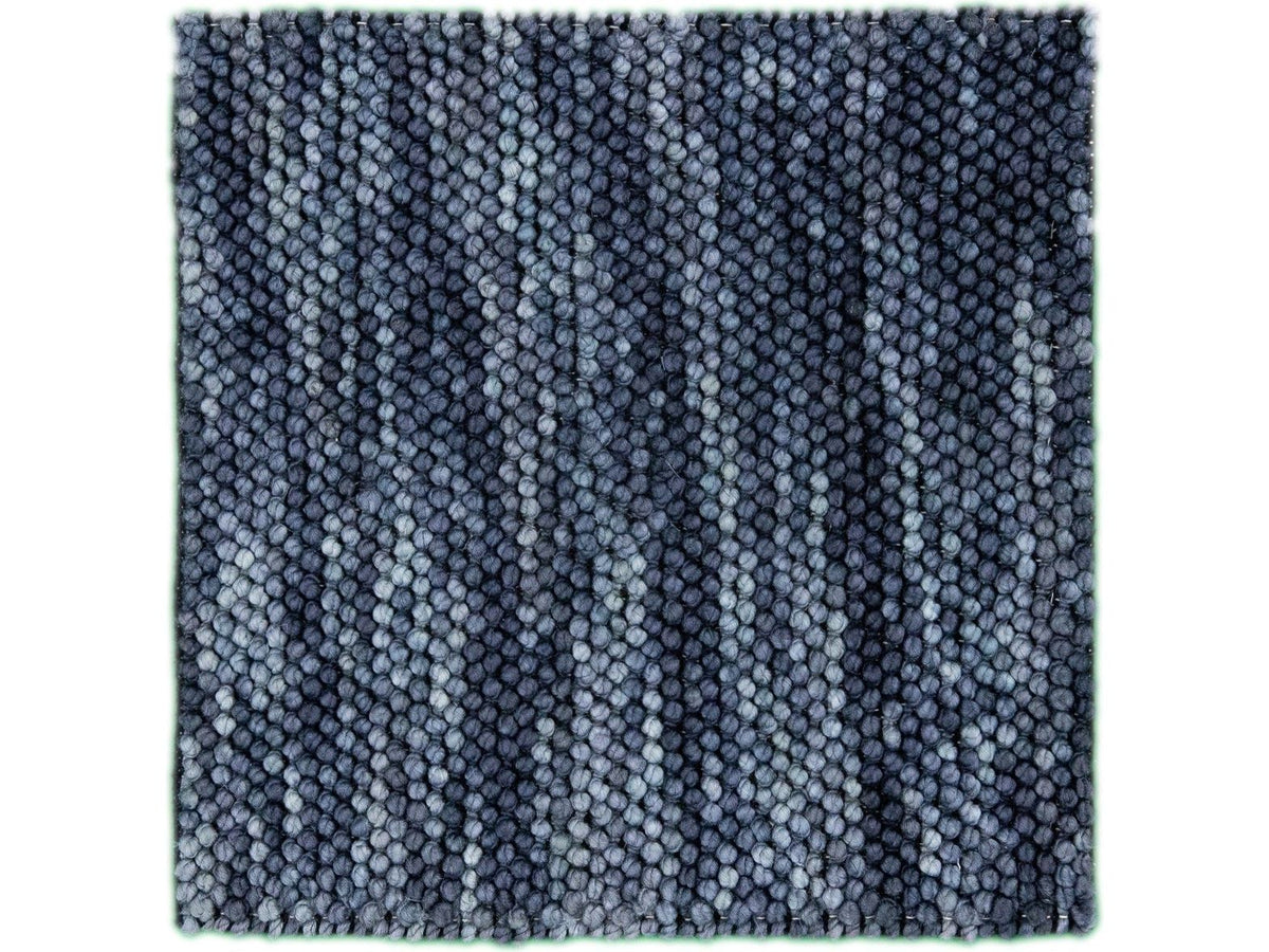 Modern Textured Wool Custom Rug