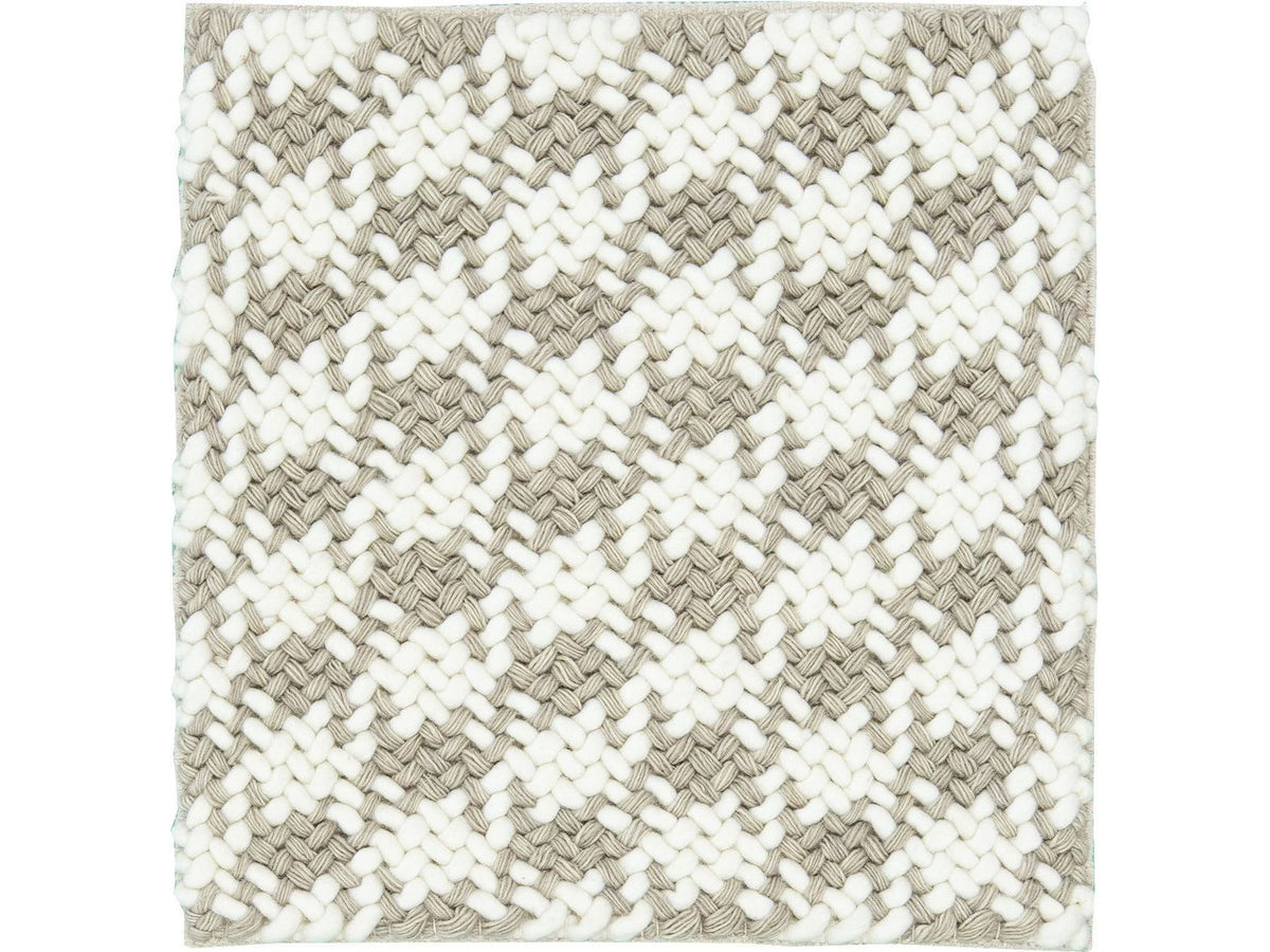 Modern Textured Wool Custom Rug