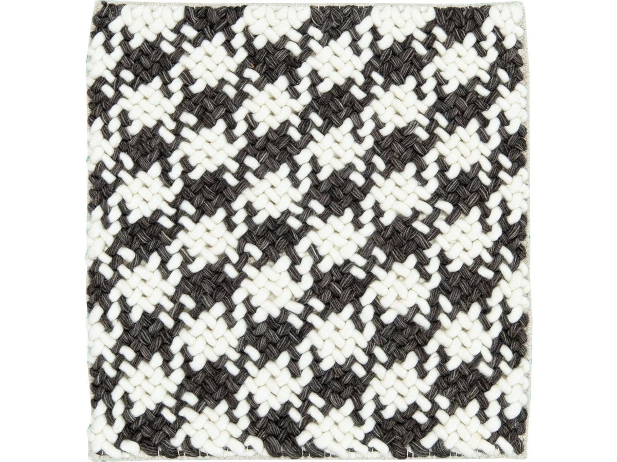 Modern Textured Wool Custom Rug