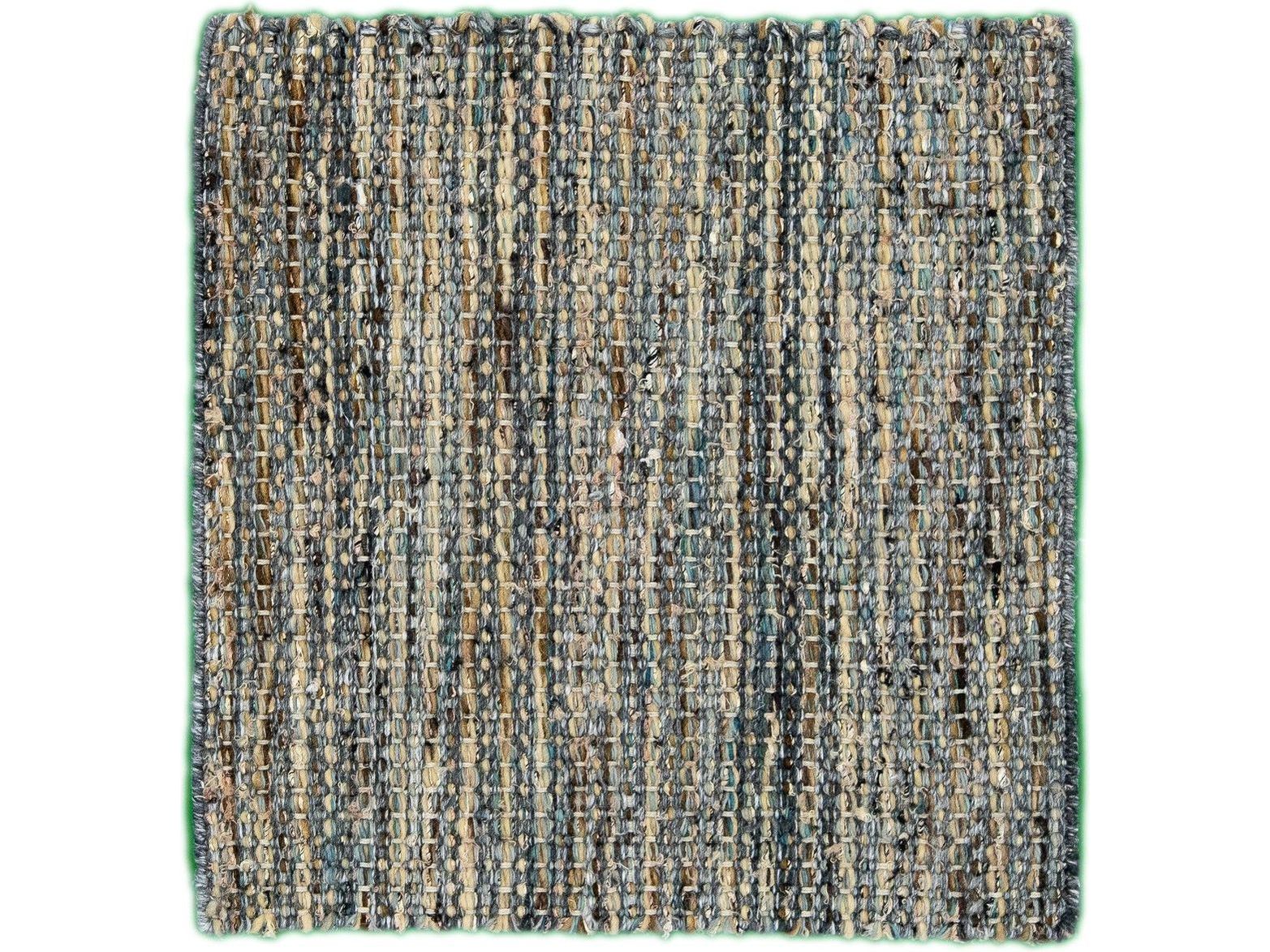 Modern Kilim Style Custom Wool Rug