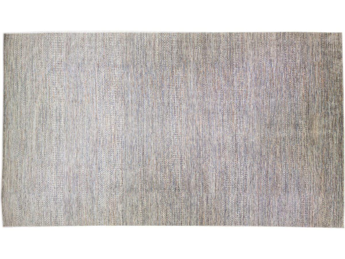 Modern Savannah Wool Rug 14 X 24