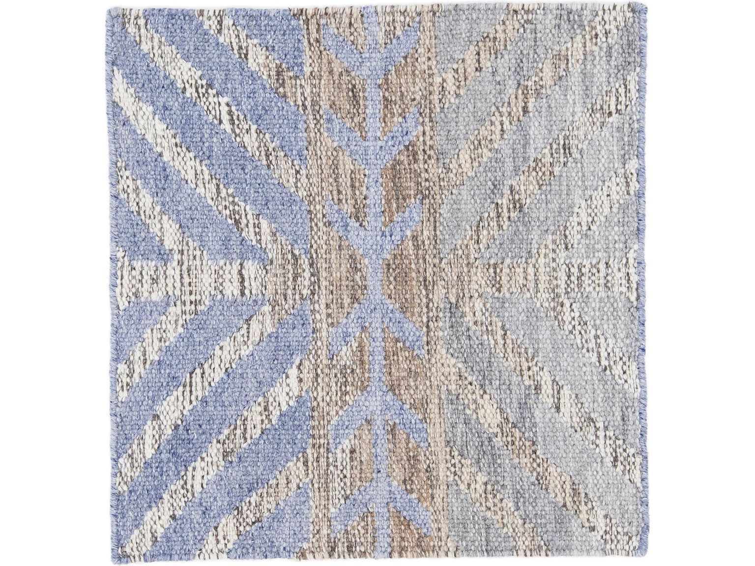 Modern Swedish Style Custom Wool Rug