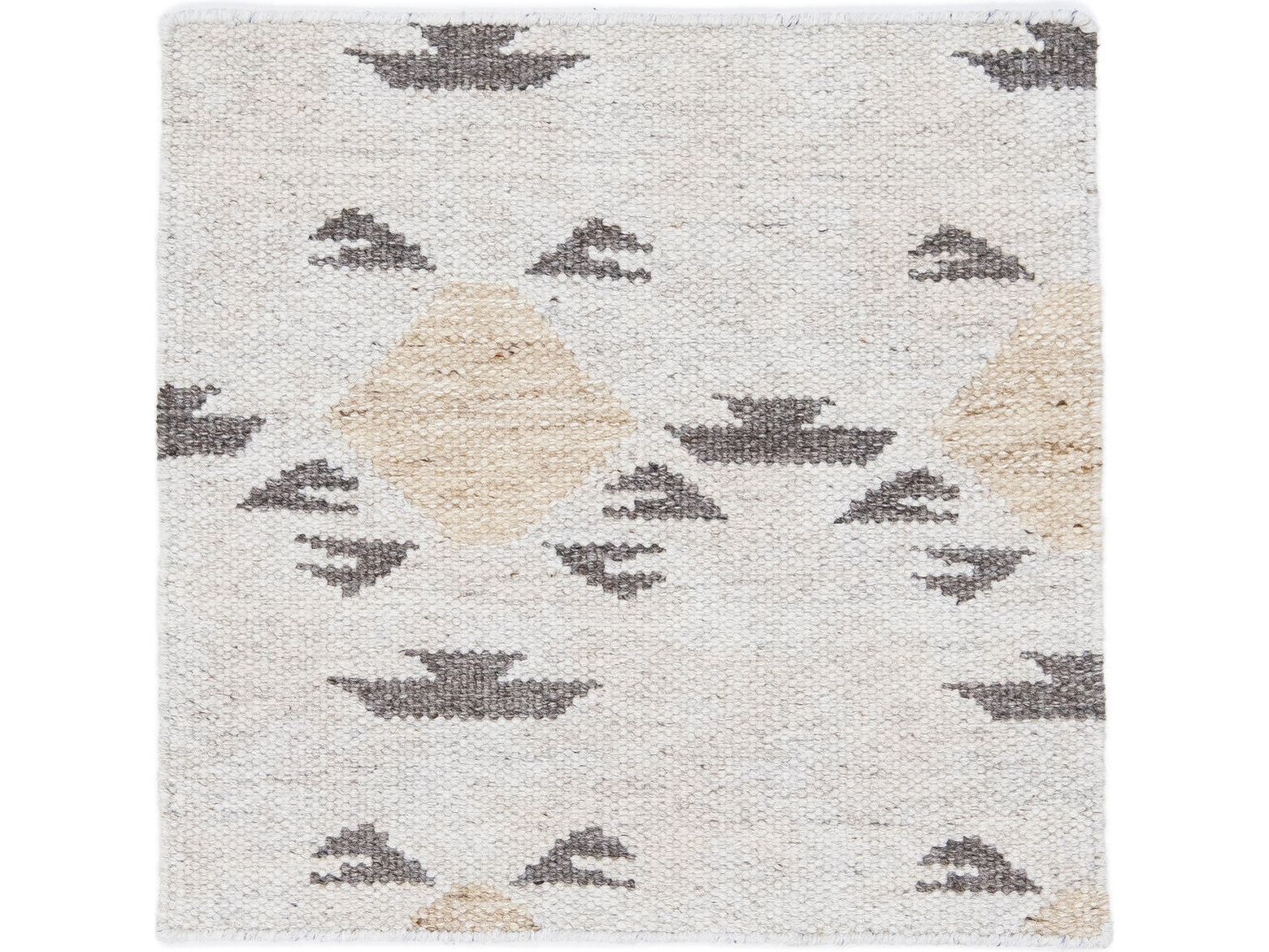 Modern Swedish Style Custom Wool Rug