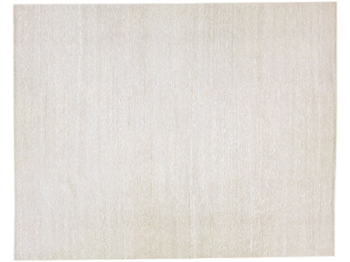 Modern Desert Wool & Silk Rug 12 X 15