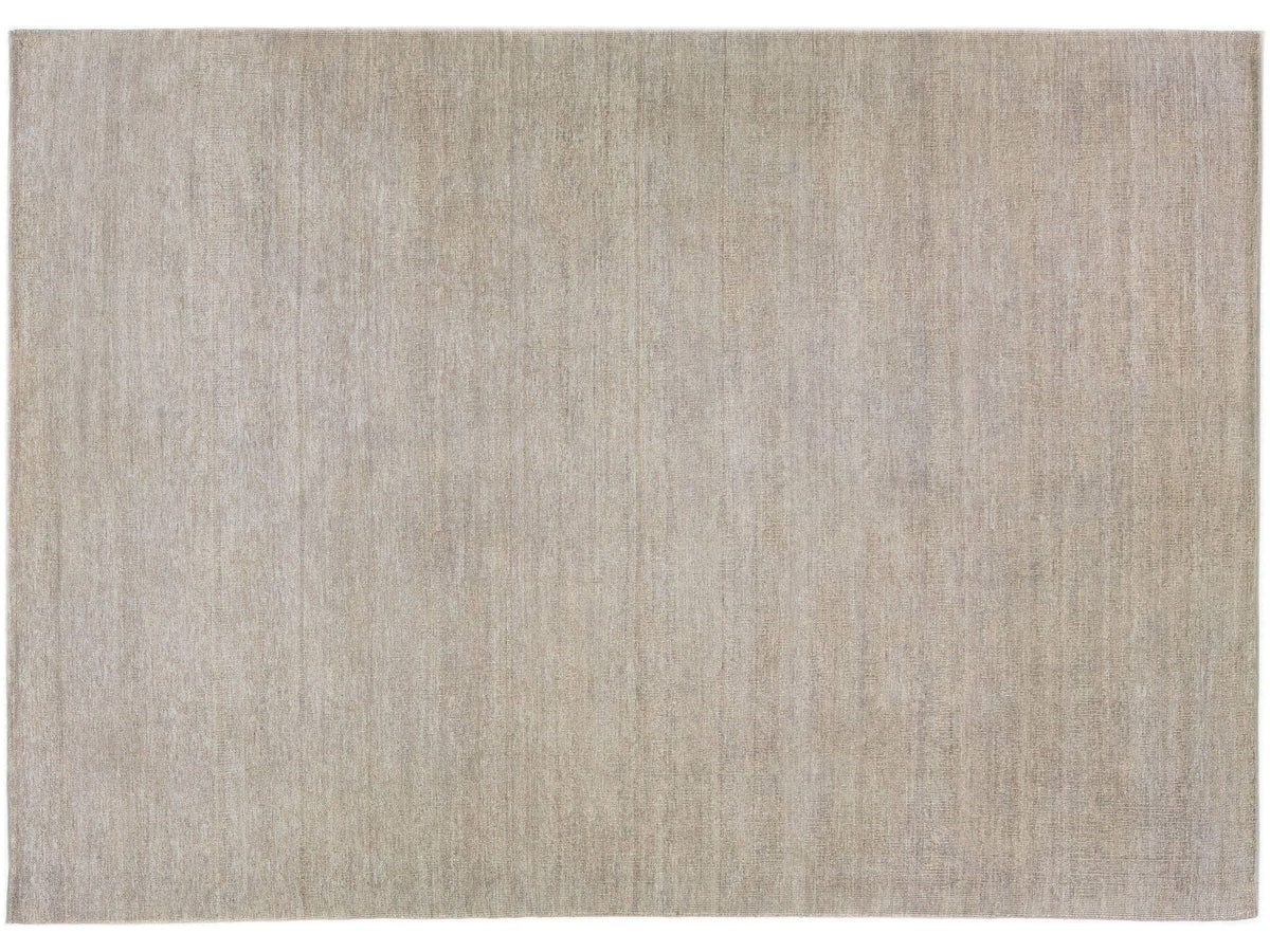 Modern Desert Wool & Silk Rug 10 X 14