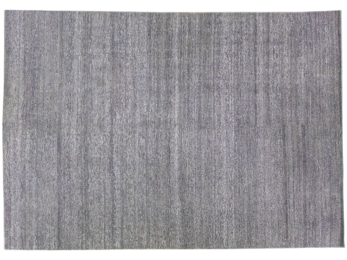 Modern Desert Wool & Silk Rug 10 X 14